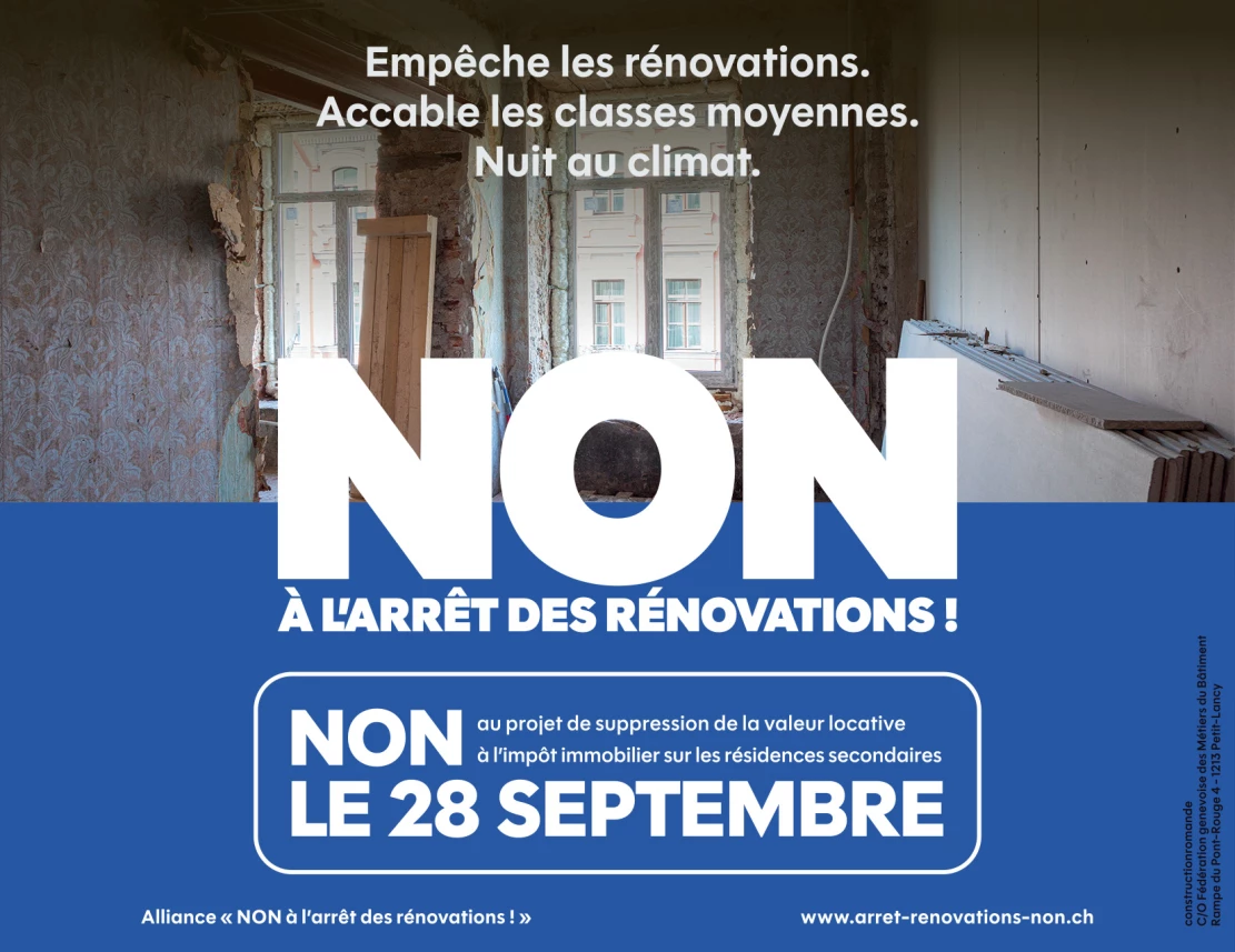 NON à l'arrêt des rénovations !